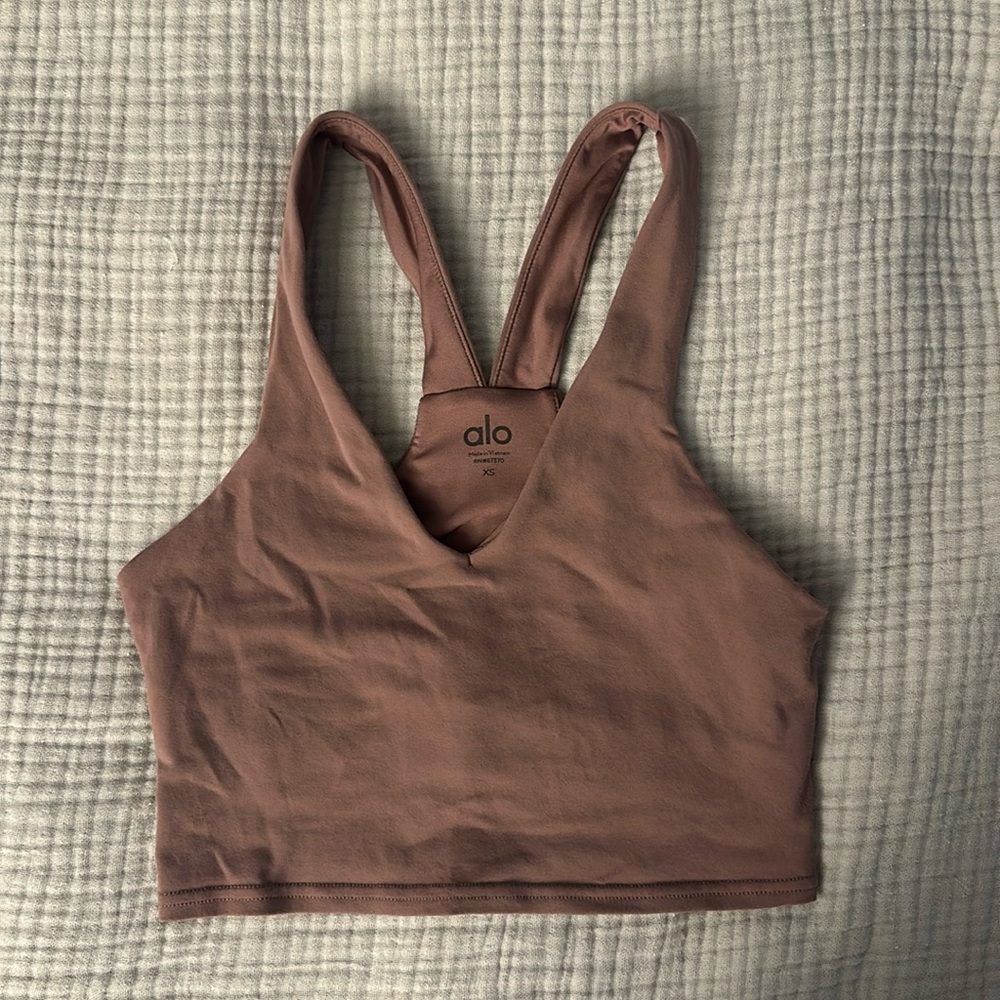 Alo Airbrush Real Bra Tank